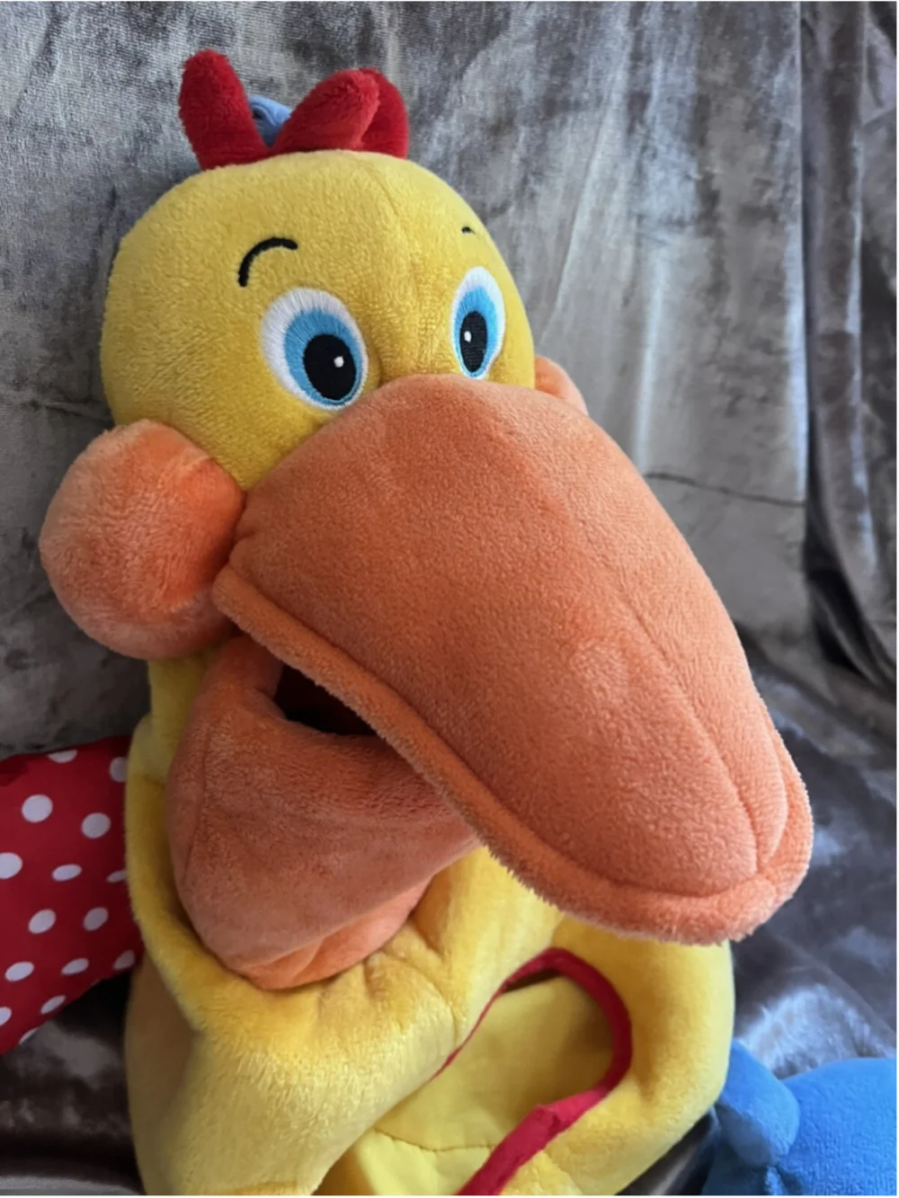 MELISSA AND DOUG K'S KIDS HUNGRY PELICAN #9154 PLUSH FIGURE TOY. SEE PHOTOS